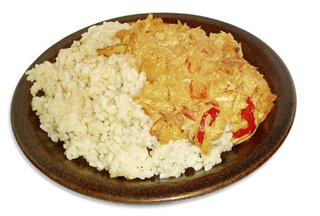 Post image for 3/2009: Tulinen Red Curry -kanawokki