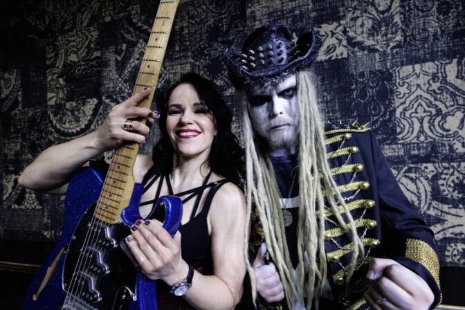 Yllättävä kombo: industrial metal -yhtye King Satan ja bluestaituri Erja Lyytinen yhdistivät voimansa Black Magick Rock ’N’ Roll -singlelle
