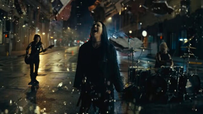 Evanescence julkaisi sinemaattisen videon tuoreelle singlelleen
