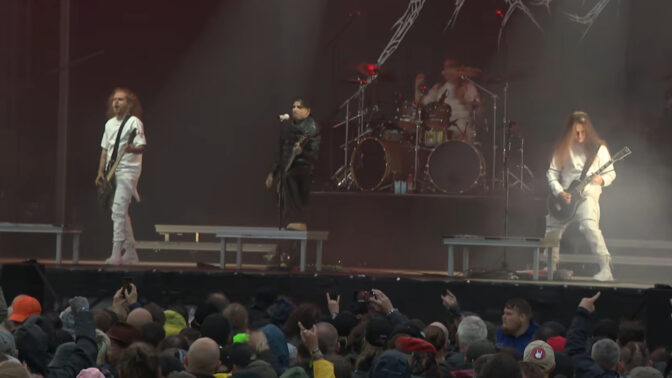 Tältä näytti, kun Lost Society nousi maailman suurimman metallifestivaalin lavalle viime kesänä