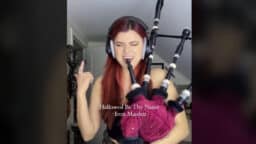 Iron Maidenia säkkipillillä, uhka vai mahdollisuus? Ehdottomasti mahdollisuus, osoittaa Ally the Piper!