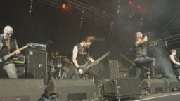 Video: Savonmaan industrial black metal -ryhmä Trollheims Grott otti löysät pois Steelfestin lavalla